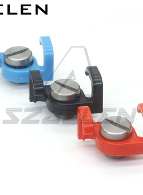 含3/8螺丝固定摄像机电源线SDI固定线夹线卡子。