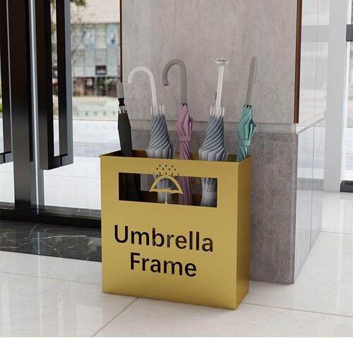 铁艺收纳桶落地式放伞架子雨伞置物架商用酒店大堂家用伞筒雨伞桶