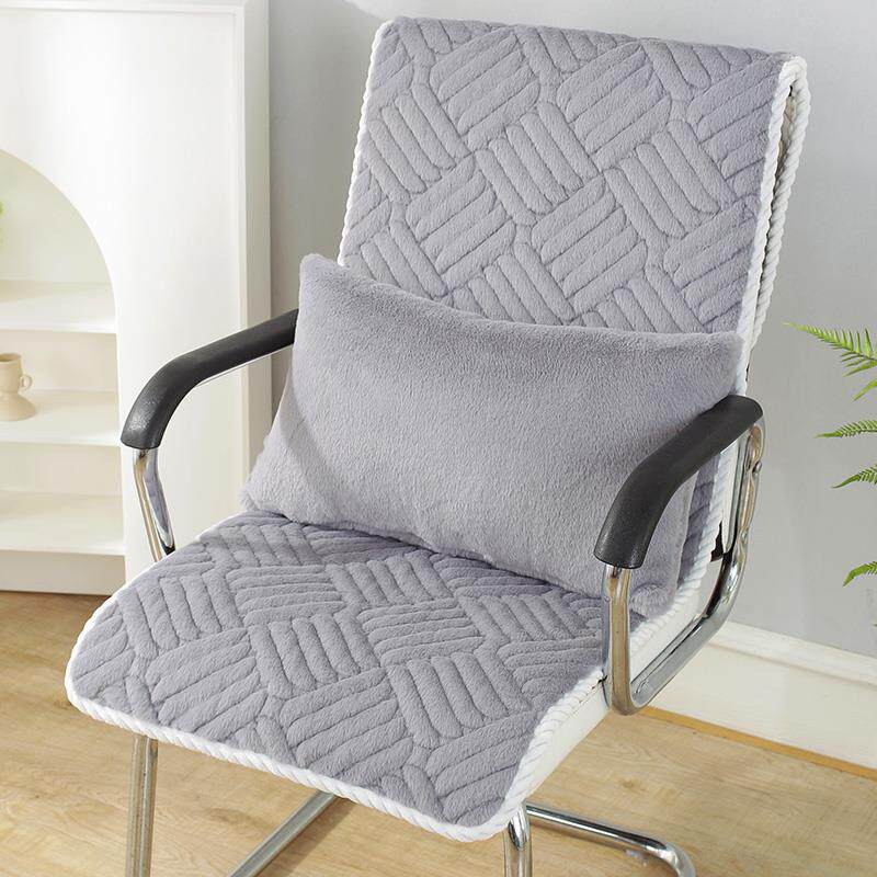 四季通用椅子坐垫加厚椅垫座垫防滑餐椅垫坐垫靠背一体办公室久坐