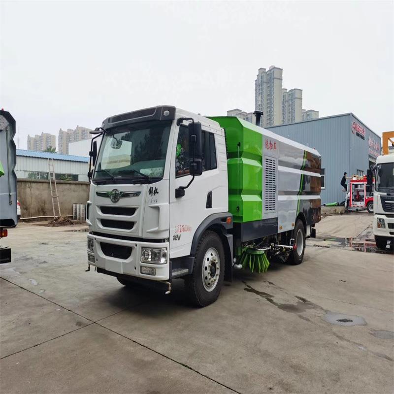 出口16方洗扫车800扫地车园林绿化市政公路洗扫一体清洁扫路车