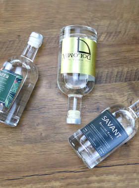 酒柜装饰品摆件洋酒装饰瓶收藏红酒瓶仿真酒道具伏特加鸡尾酒瓶XO