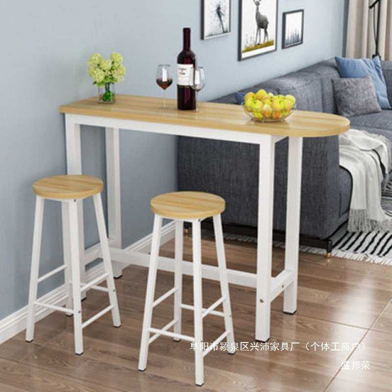 家用吧台桌靠墙餐厅饭店简易钢木小简约现代高脚隔断厨房多功能,住宅家具,吧台,淘宝优惠券,粉丝福利购,淘宝优惠卷