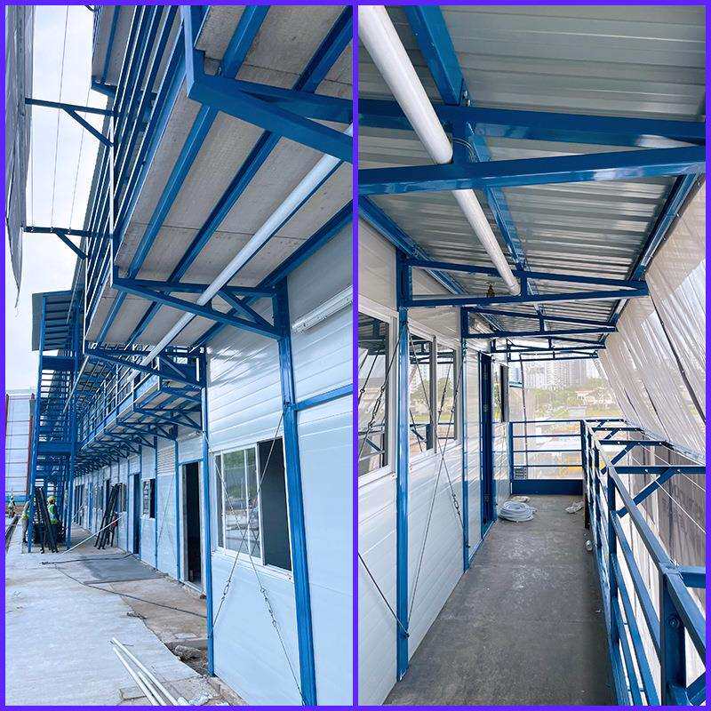 活动板房Prefabricated house出口KT式工程住宿房办公室活动板房