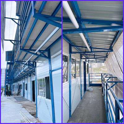 活动板房Prefabricated house出口KT式工程住宿房办公室活动板房