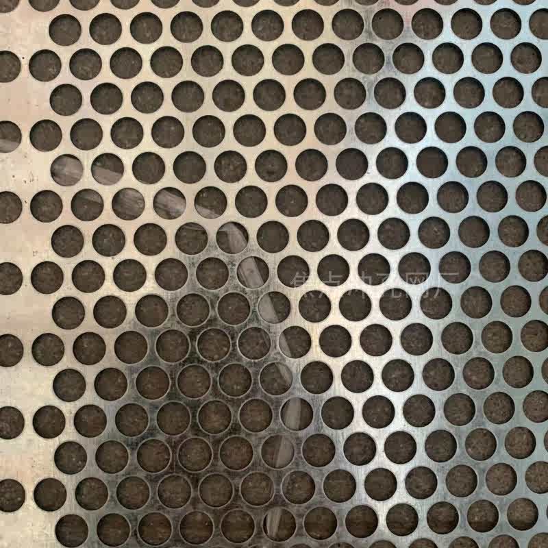 镀锌冲孔板洞洞板装饰板圆孔网筛网穿孔板铝板网防滑板冲孔网垫板