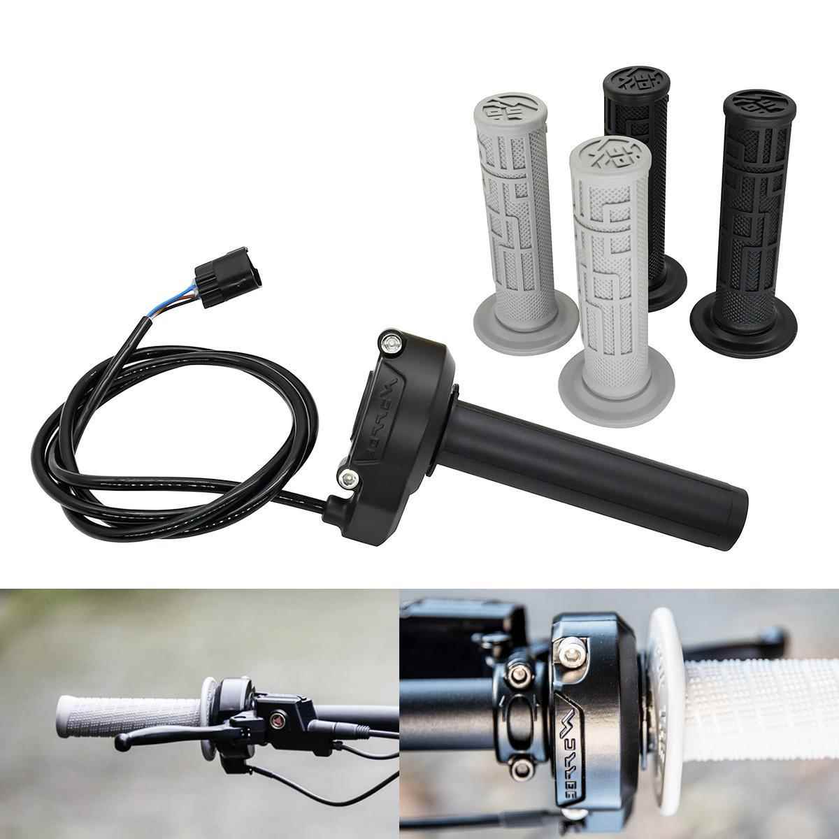 轻蜂电子油门转把手把胶虬龙Surron Light Bee X/S电动越野配件