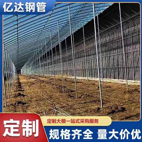 大棚钢管骨架蔬菜大棚专用户外大雨棚定制镀锌大棚骨架定制厂家