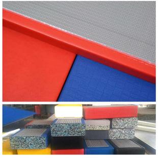 三鸿PE发泡+压缩海绵柔道垫 比赛训练拼接地垫加厚体操垫运动垫子