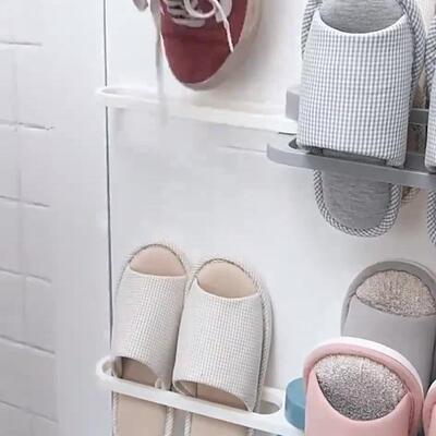 A no-drill, foldable, 3-in-1 multi-functional wall-mounted s