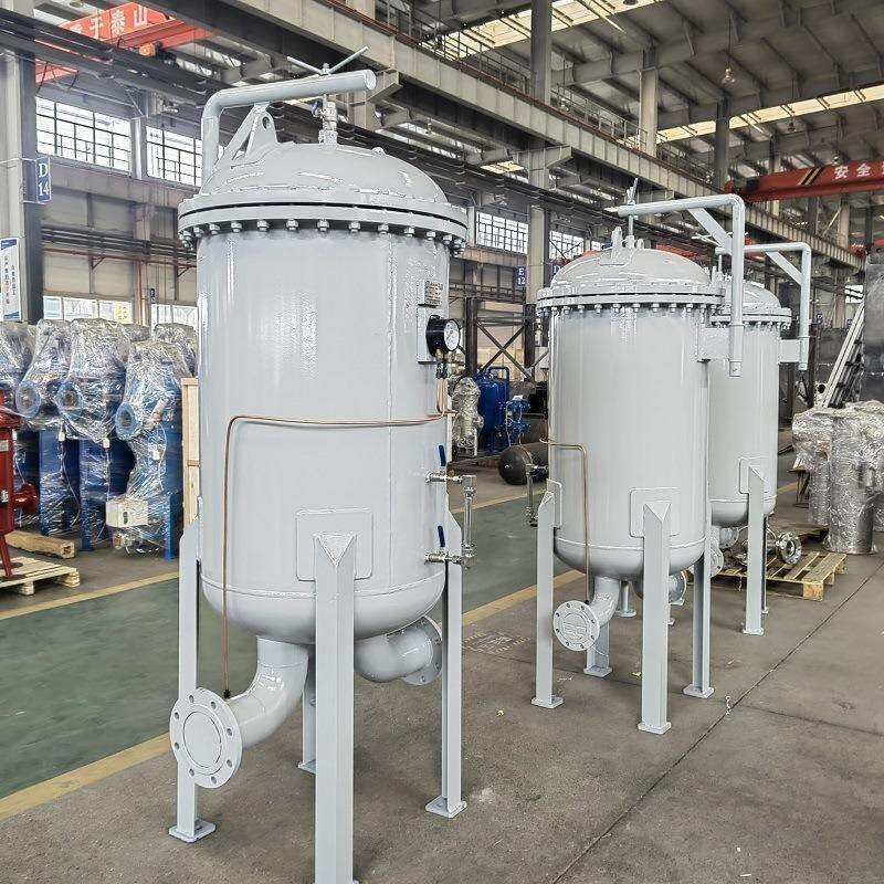 过滤分离器DN150 PN16 240m³/h 自动排气消气功能航空煤油