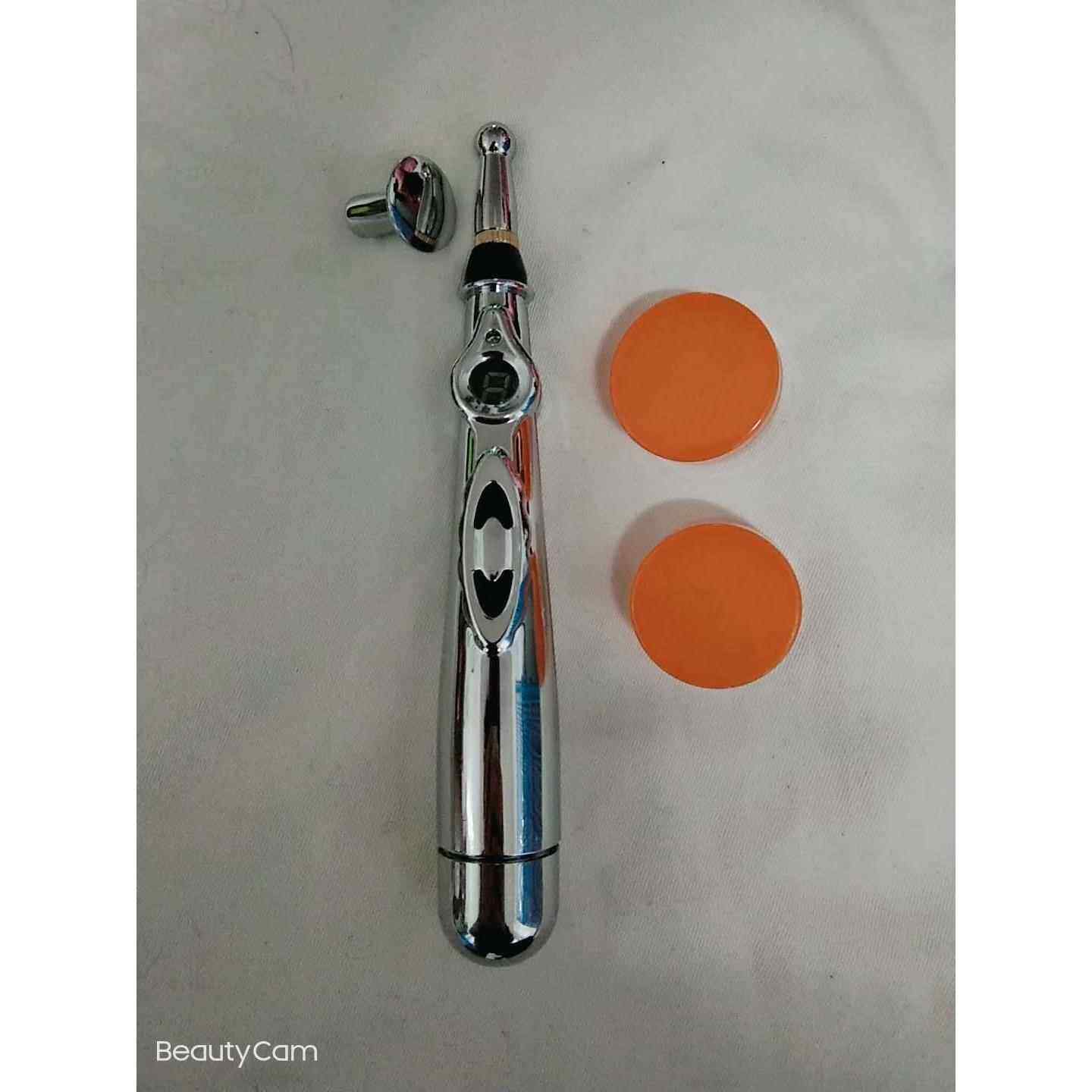 新款直销循环能量经络笔家用电子针灸笔腰部按摩棒多功能按摩电机