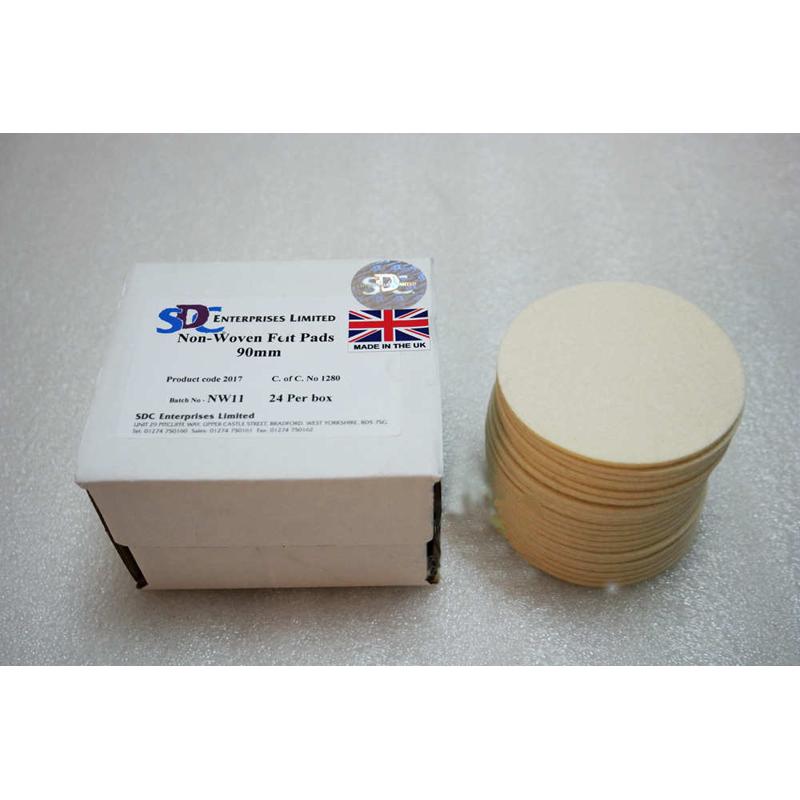 SDC Non-WovenFelt Pads直径90MM马丁代尔非机织羊毛毡垫