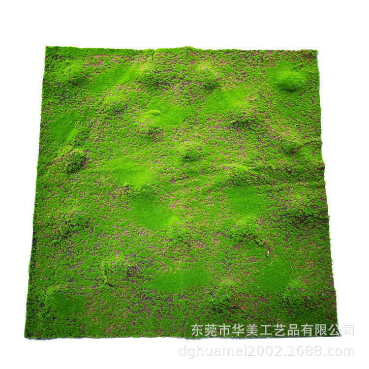 仿真苔藓草皮 微景观个性装饰假植物绿化 装饰打底青苔草皮