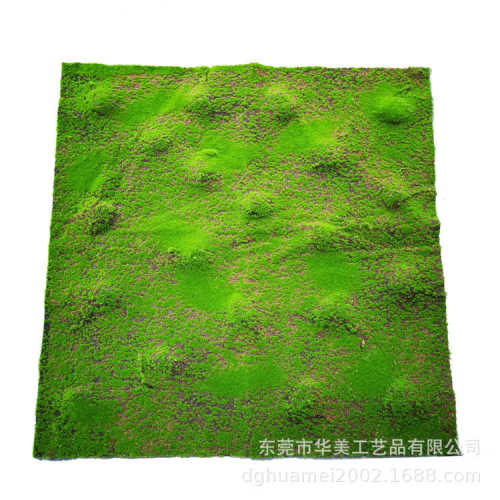 仿真苔藓草皮 微景观个性装饰假植物绿化 装饰打底青苔草皮