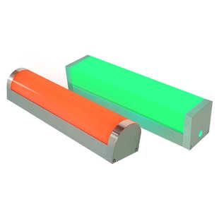 讯鹏智慧公厕厕所蹲位有人无人红绿双色柱形自动感应器状态指示灯