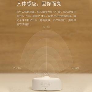 Yeelight易来感应LED小夜灯USB充电卧室床头月子婴儿哺乳节能台灯