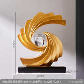 轻办公室摆件装 饰品 饰奢酒柜高级艺术客厅创意财源滚滚时来运转装