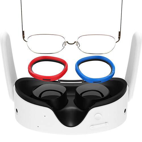 适用于Oculus Quest 3S/Quest 2/Quest 1/Rift S 镜片防刮圈