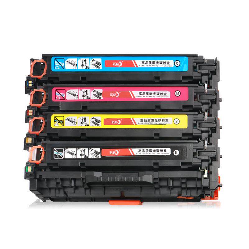 彩格易加粉适用M451DN HP300 M351A CE410A HP305A硒鼓高容量打印