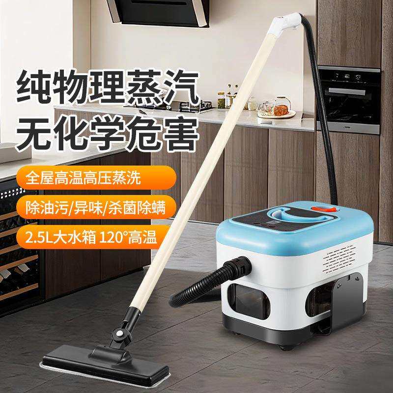 新款高温蒸汽清洗机家用消毒蒸气机可携式大容量蒸汽清洁机