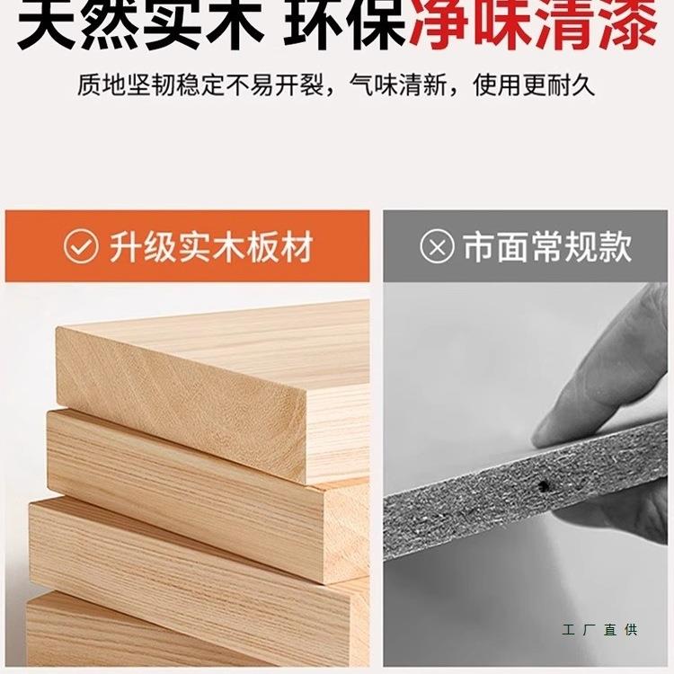 台飘窗柜储物柜木原TSE木无漆物实收纳地柜床边卧室可阳定制柜杂