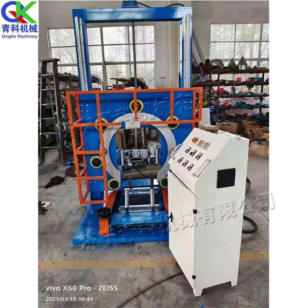 地暖包管装机 缠包裹机 Floor heating绕 pipe packing518 mchina
