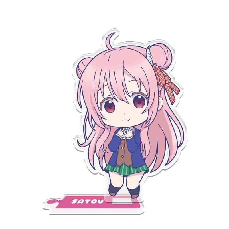幸福甜蜜生活HappySugarLife动漫周边 松坂砂糖神户盐钥匙扣立牌