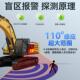 挖感机盲区911N报警器大货车外线人红体勿应请靠近吊车挖掘机工程