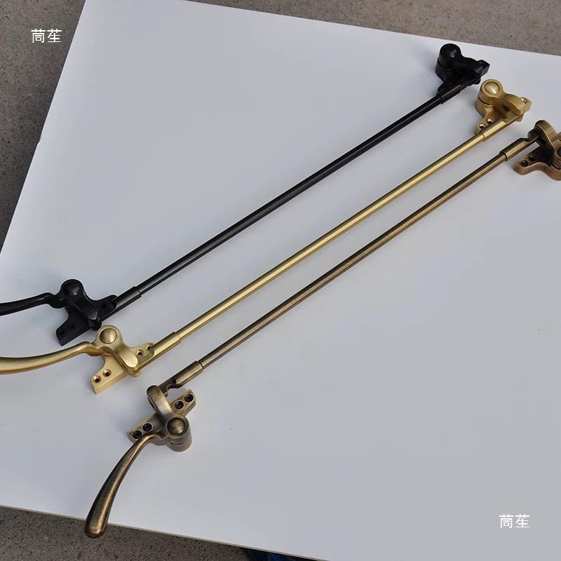 老洋房五金连钢窗把手钢窗执手动窗把仿古手把手ROA老式窗锁