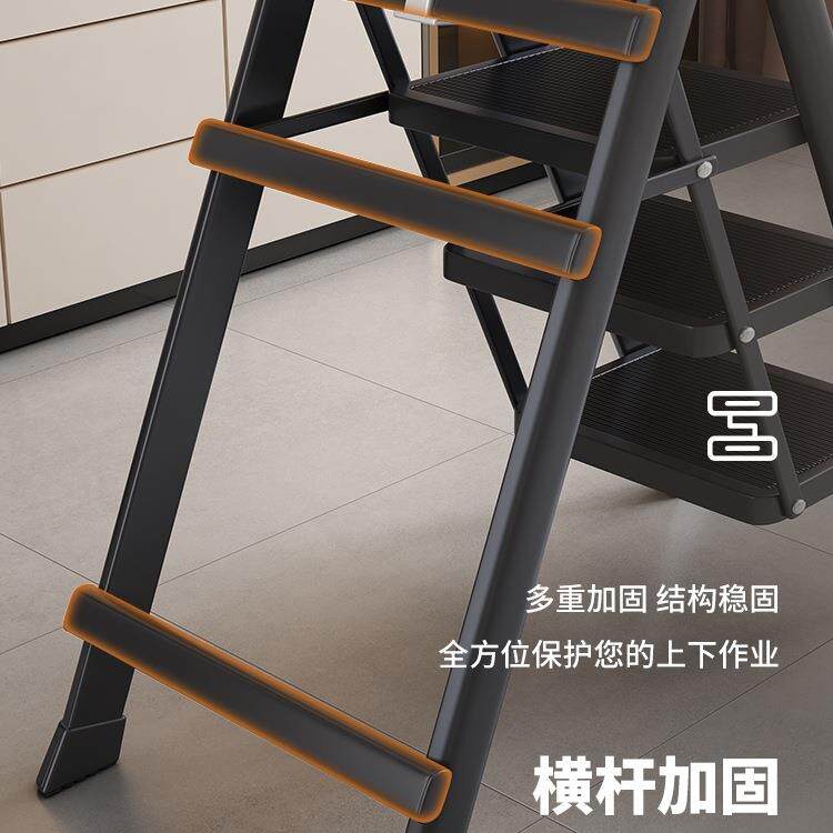 梯子家用折叠伸缩人字梯小型楼梯轻便加厚多功能五步梯铝合金合梯