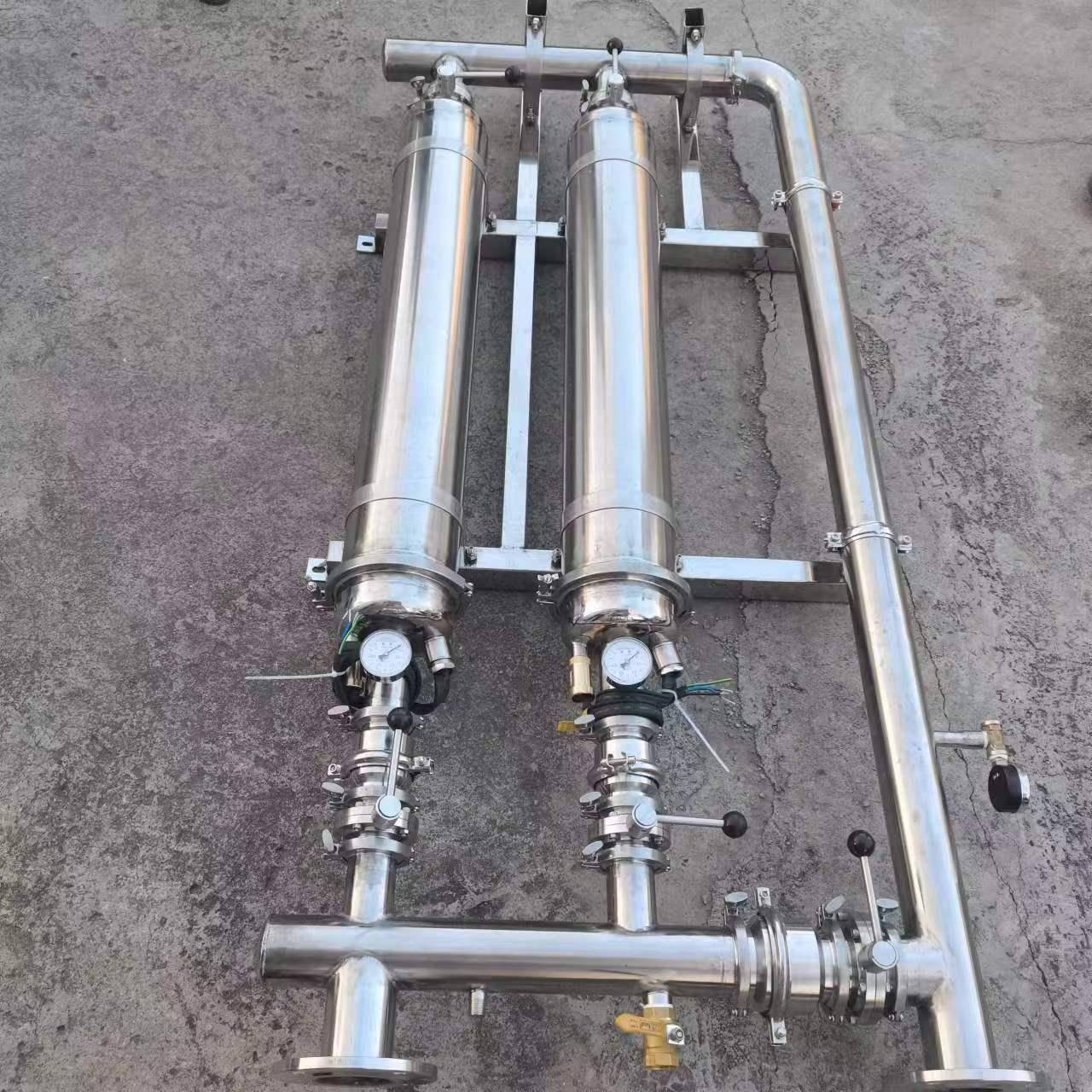惠州沃德侧装挂墙式低音管中泵老旧小区泵房改造泵房低噪音增压