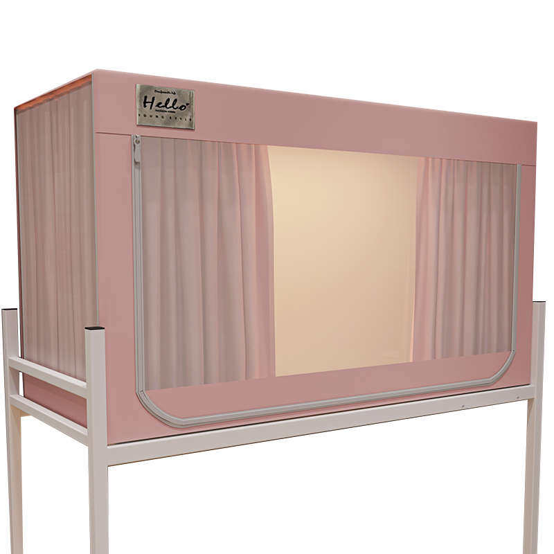 子母床蚊帐儿童上下铺专用学生宿舍一体式床窗帘遮光蚊帐子蒙古包