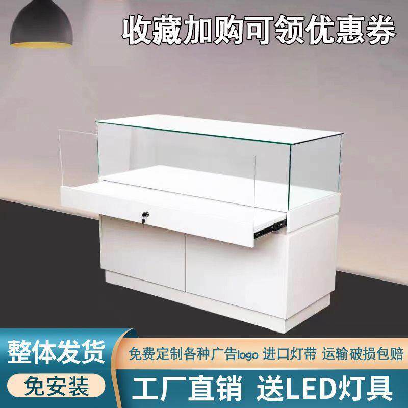 展示柜玻璃珠宝首饰产品样品眼镜博物馆文物展览简约陈列柜子
