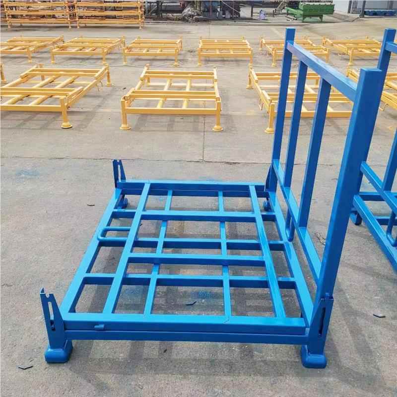 插管式物金属物流垛架 折叠可拆卸BPI堆堆仓高架 库货插管式巧固