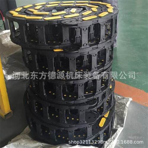工程加强型尼龙桥式坦克 HL55*150穿线塑料拖链GCTL尼龙拖链厂家