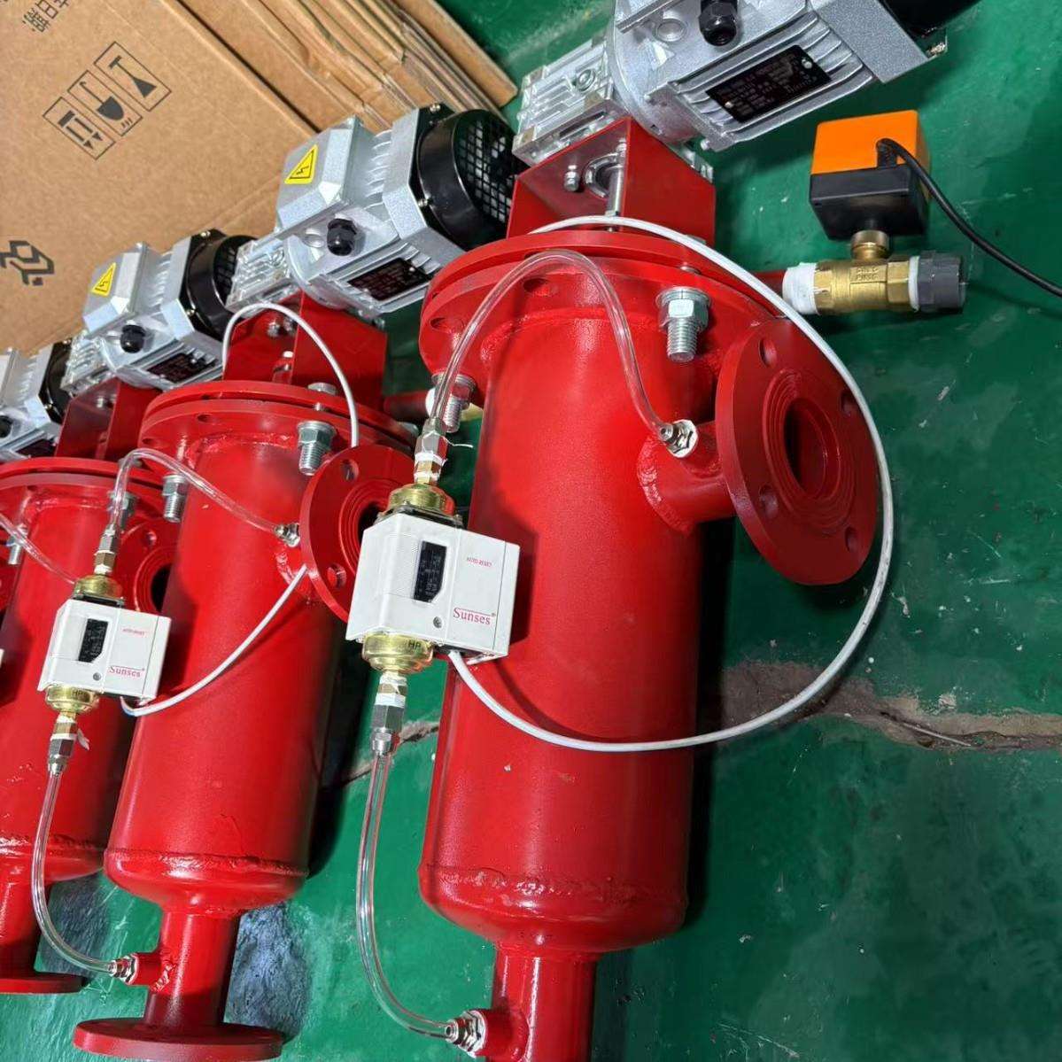 316L不锈钢刷式过滤器全自动清洗水处理设备去除杂质污垢圣煜环保