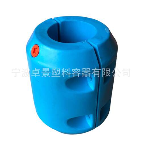 码头航道拦截夹管浮体浮筒水上警示浮球河道垃圾拦污浮筒塑料浮桶
