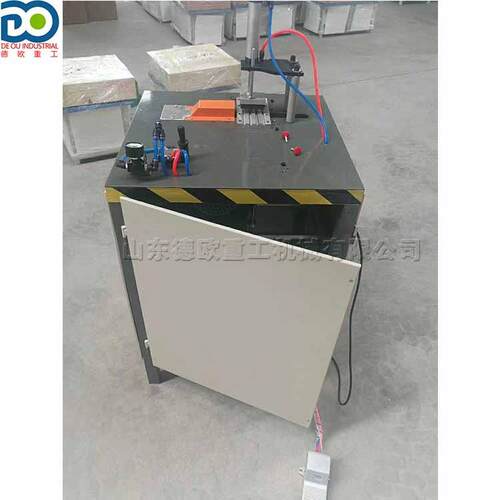 45度90度木材铝材切角机 气动式T型条切割机 相框线条木切角机