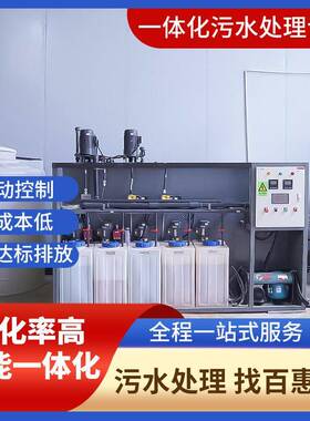 洗衣液生产厂家污水处理设备  一体化农村养牛养猪处理污水设备