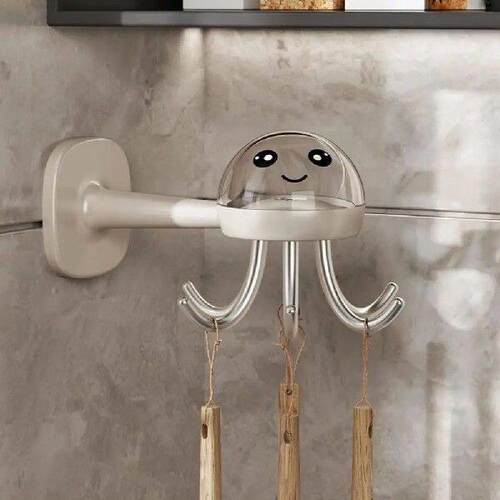 Kitchen Utensil Rack Effortless Organization 360-degree