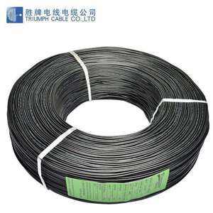 深圳胜牌现货照明灯具连接线 UL1185-28AWG单芯PVC屏蔽线信号线