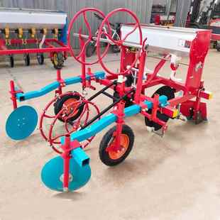 土豆红薯起垄覆膜机小四轮带施肥覆膜一体机起垄高度15 可调 30CM