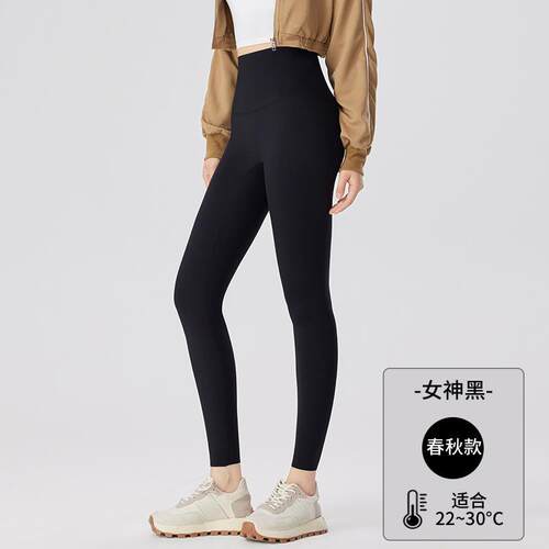 打底裤蝴蝶鲨鱼高腰收腹打底裤