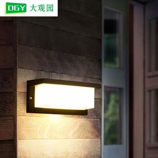 太阳能户外壁灯免接线室外防水墙壁灯感应灯免打孔别墅庭院灯378