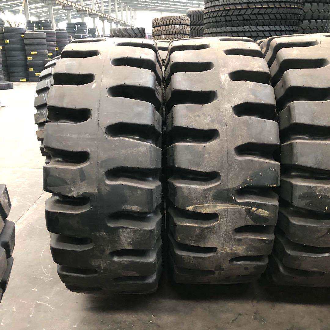 前进半实心轮胎23.5-25 L-5矿山50铲车装载机轮胎载重工程轮胎