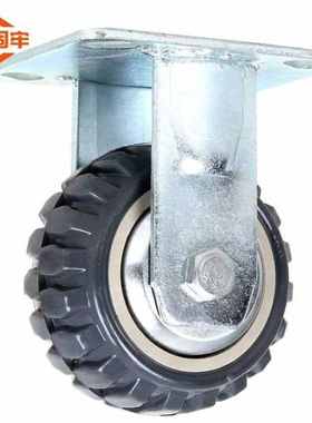 金固牢KZyy-178高强度聚氨酯脚轮重型烽火轮8寸定向轮