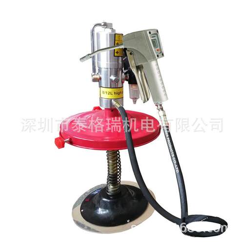 移动式数显黄油机气动油脂注油器计量黄油枪牛油润滑脂加注枪