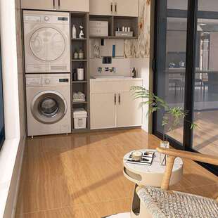 1200x1200日系原木风全瓷木纹砖酒店卧室高端客厅仿实木地板瓷砖