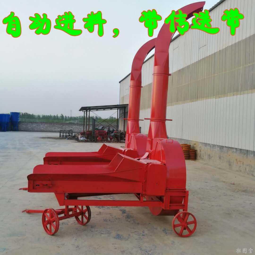 大HOV型铡草机青秸秆养杂草切草机大型殖厂牛兔养猪鸡鸭储锰钢铡