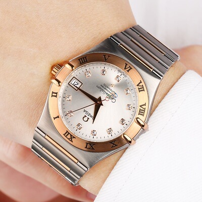 公价44800[9.8新]欧米茄星座系列18K金自动男111.20.36.10.52.002